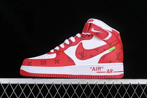 All categories Nk Air Force 1 Air Force series Nk Air Force 1 Mid Air Force mid-top Nk Air Force 1'07 Low Donkey brand print Air Force One mid-top casual sneakers CW2289-111